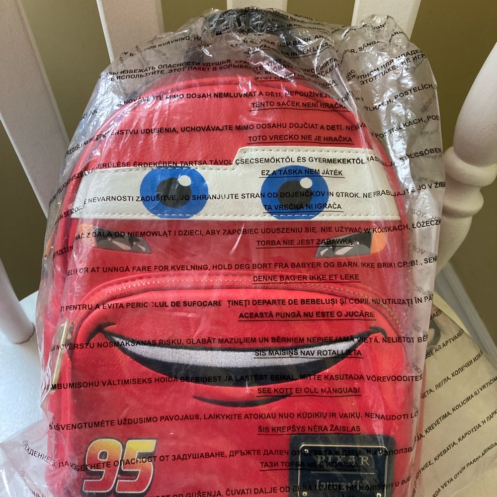 Loungefly Lightning MCQueen Backpack
